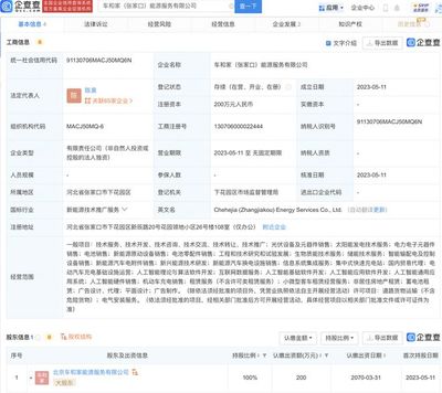 理想汽车布局张家口，能源服务与人工智能软件双轮驱动未来