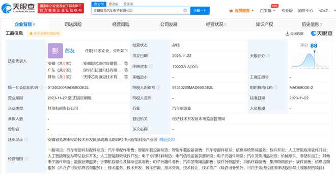 芯瑞达跨界布局，1亿元注册资本进军汽车电子与AI算法新赛道